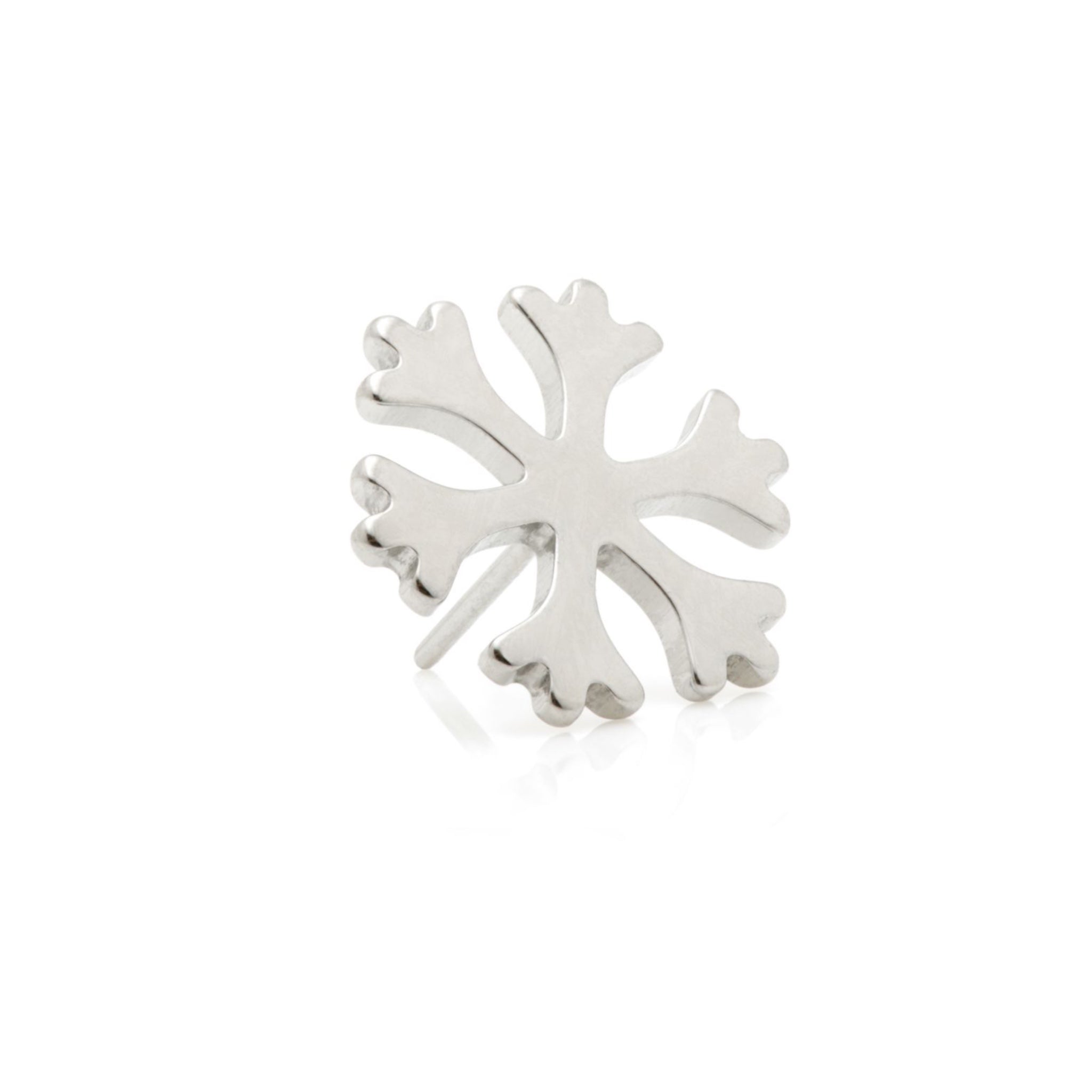 Threadless Titanium Snowflake End