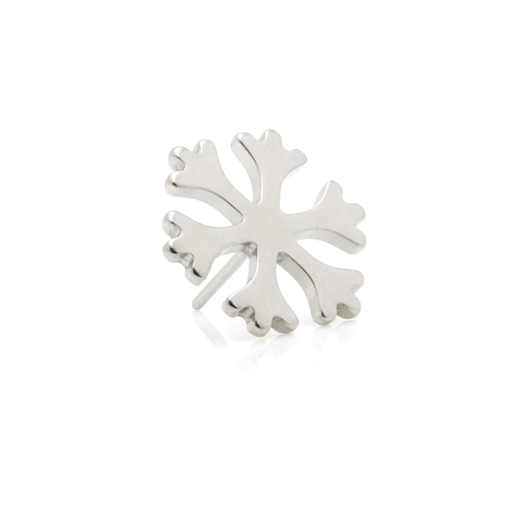 Threadless Titanium Snowflake End