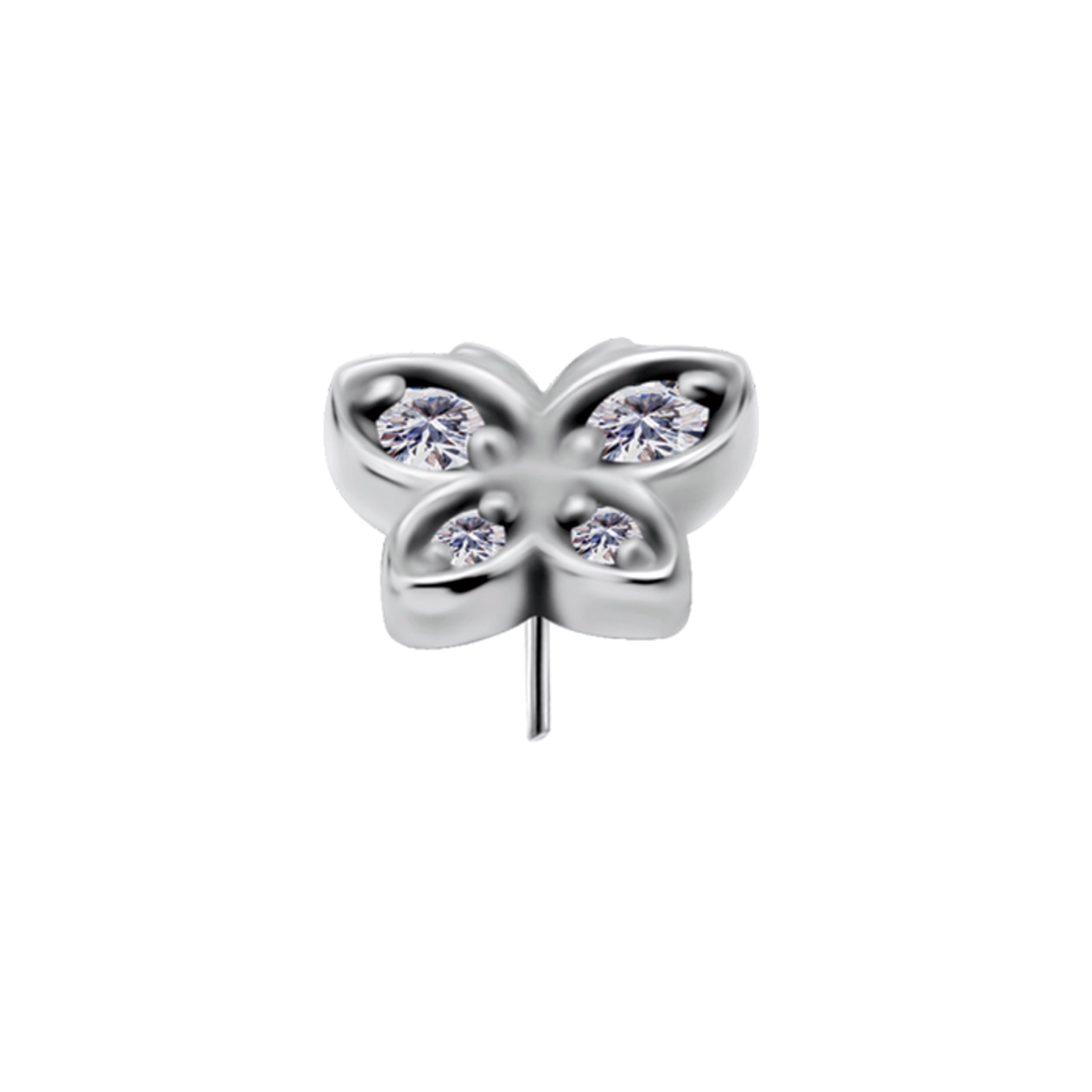 Nickel Free Threadless Butterfly (Cobalt Chromium)